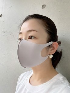 画像3: Y.LesEtoiles【受注生産】コットンパール付きマスク（15mm） (3)