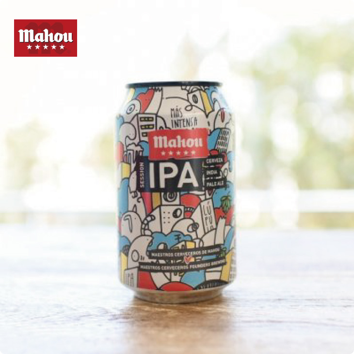 スペインビール mahou セッションIPA（330ml缶）